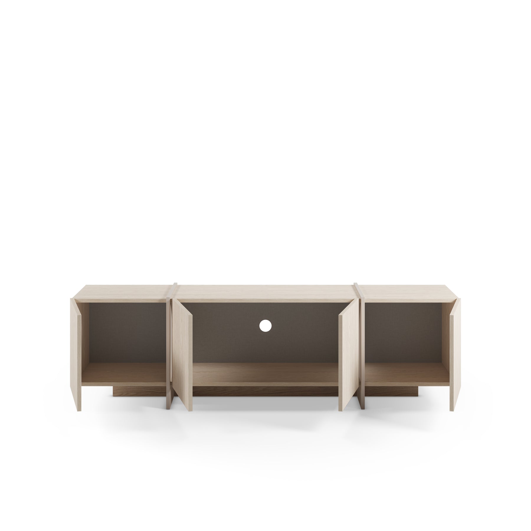 Mobile TV 4 ante rovere Vivory 180x55 cm