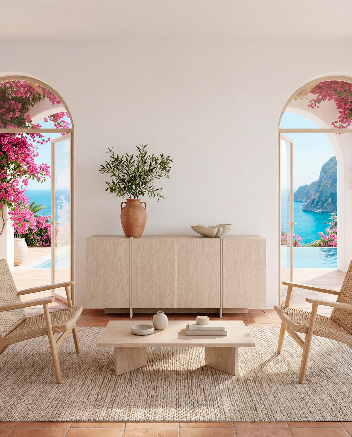 Madia 4 ante rovere Vivory 177x79 cm