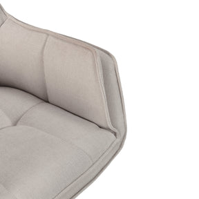 Set di 2 poltrone girevoli Swivy 67x84 cm