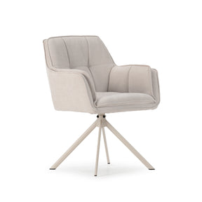 Set di 2 poltrone girevoli Swivy 67x84 cm