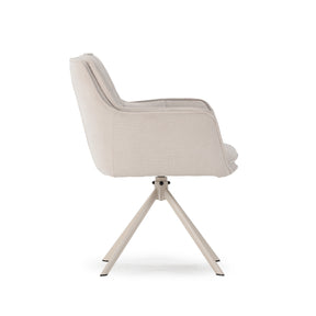 Set di 2 poltrone girevoli Swivy 67x84 cm