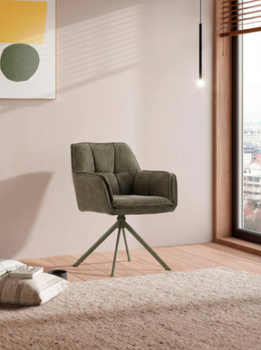 Set di 2 poltrone girevoli Swivy 67x84 cm