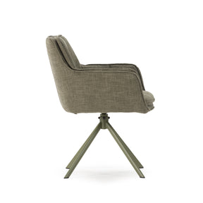 Set di 2 poltrone girevoli Swivy 67x84 cm