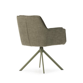 Set di 2 poltrone girevoli Swivy 67x84 cm