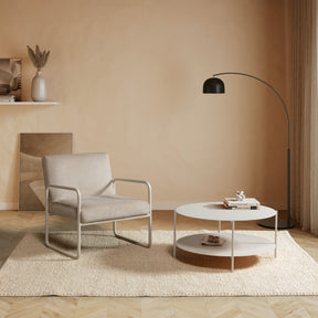 Poltrona in tessuto Thess 70x80 cm