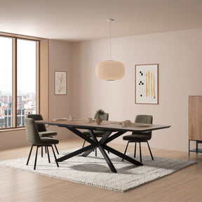 Tavolo rettangolare allungabile Adinos 190/250x75 cm