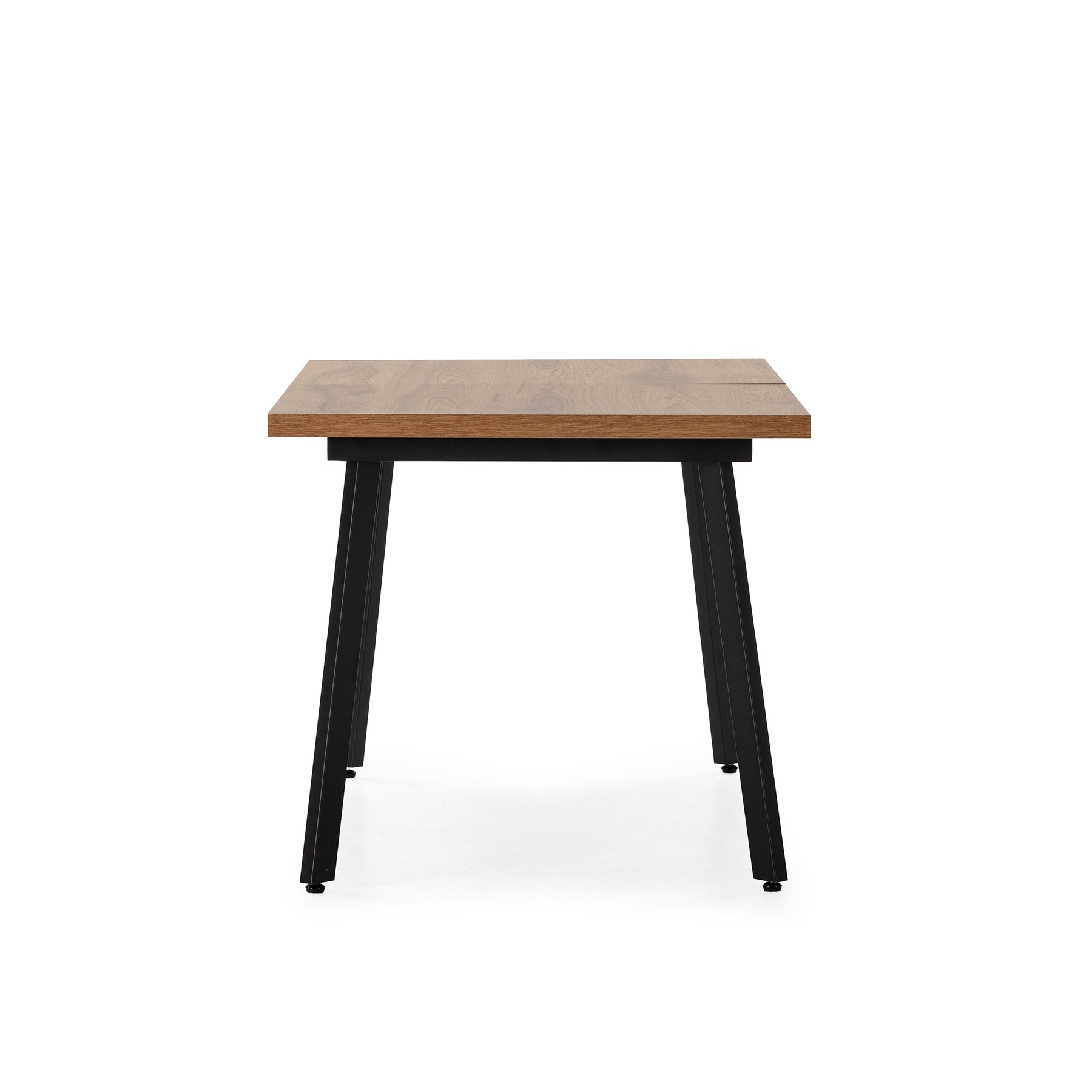 Tavolo rettangolare allungabile con gamba in metallo Blaun 138/178x76 cm