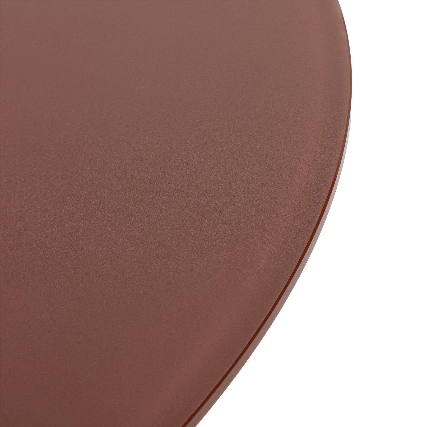 Tavolo rotondo con gamba in metallo Elly 120x75 cm