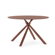 Tavolo rotondo con gamba in metallo Elly 120x75 cm