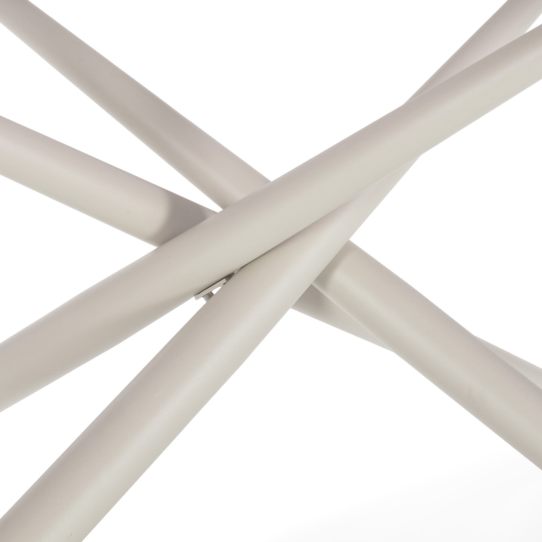 Tavolo rettangolare con gamba in metallo Lexy 180x75 cm