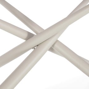 Tavolo rettangolare con gamba in metallo Lexy 180x75 cm