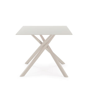 Tavolo rettangolare con gamba in metallo Lexy 180x75 cm