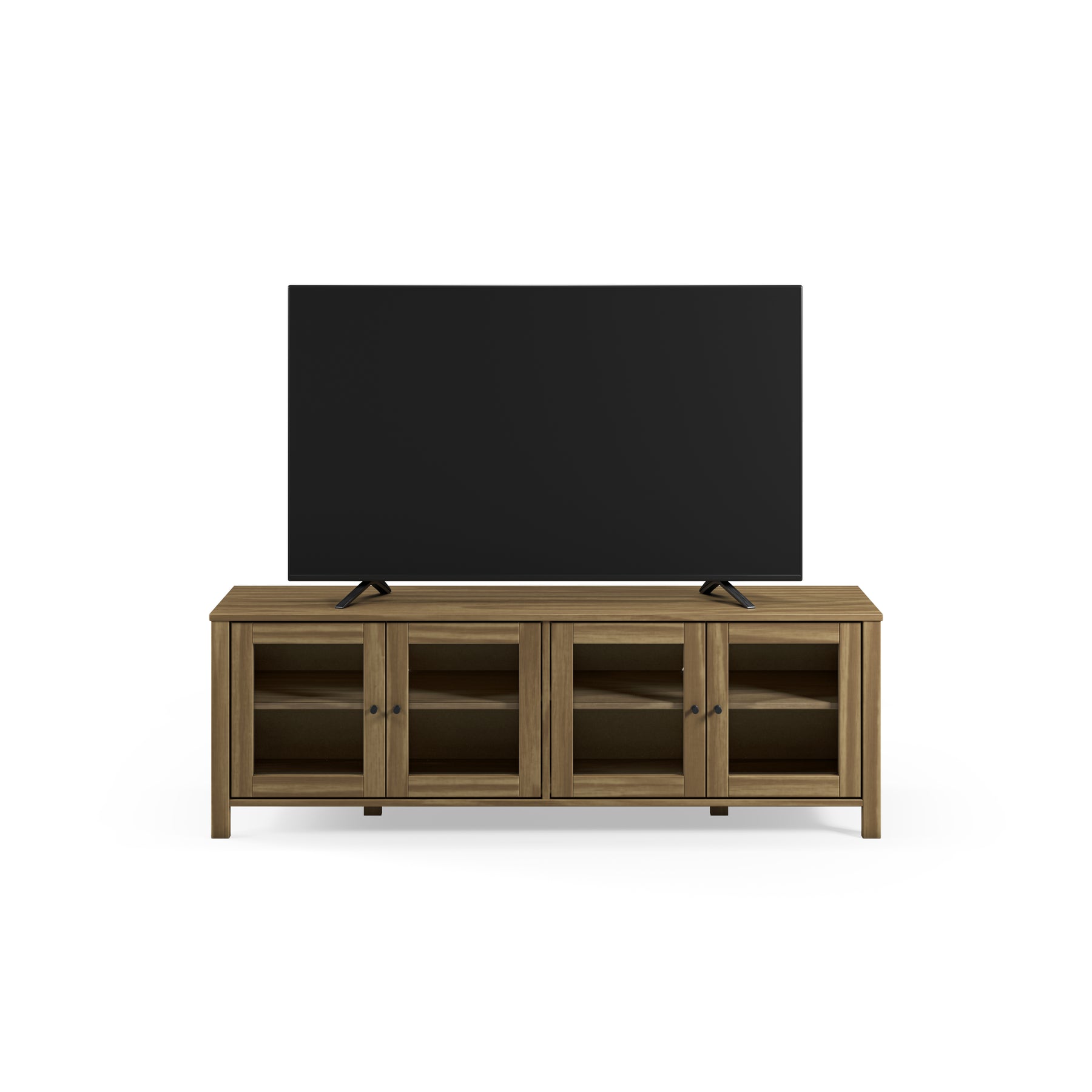 Mobile TV 4 ante in legno di pino Herity 150x50 cm