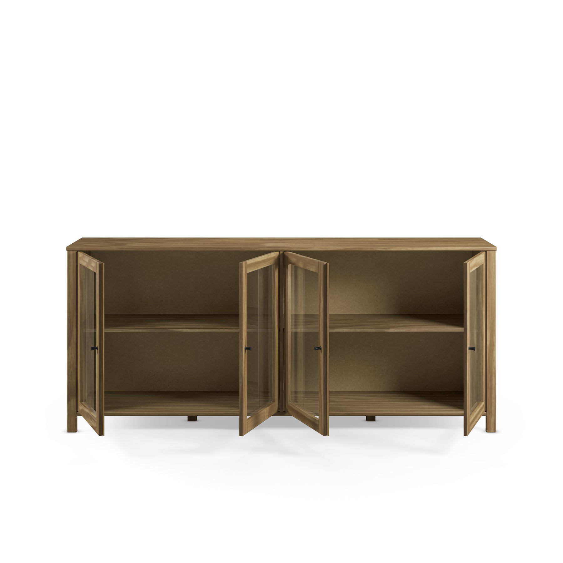 Madia 4 ante in legno di pino Herity 186x80 cm