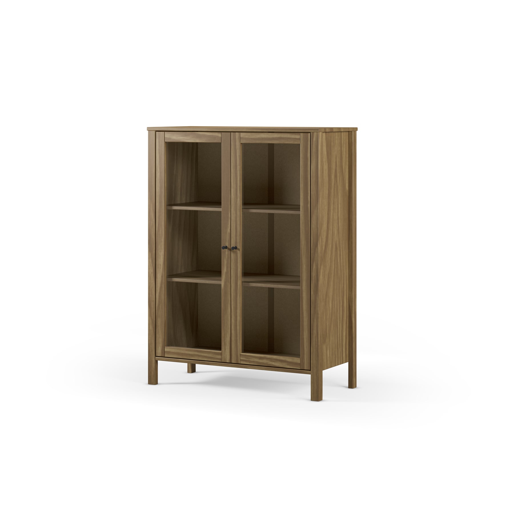 Credenza 2 ante in legno di pino Herity 90x120 cm