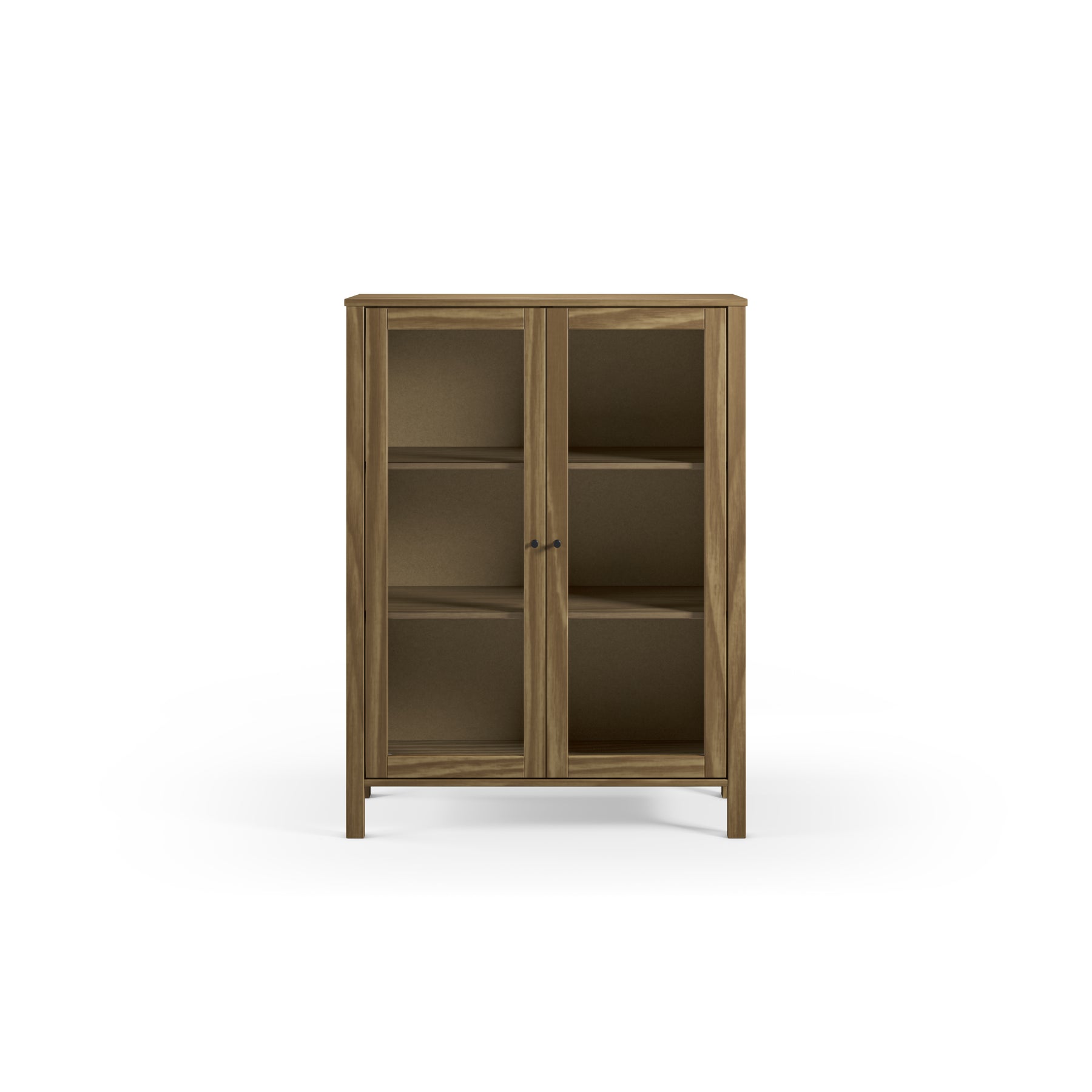 Credenza 2 ante in legno di pino Herity 90x120 cm