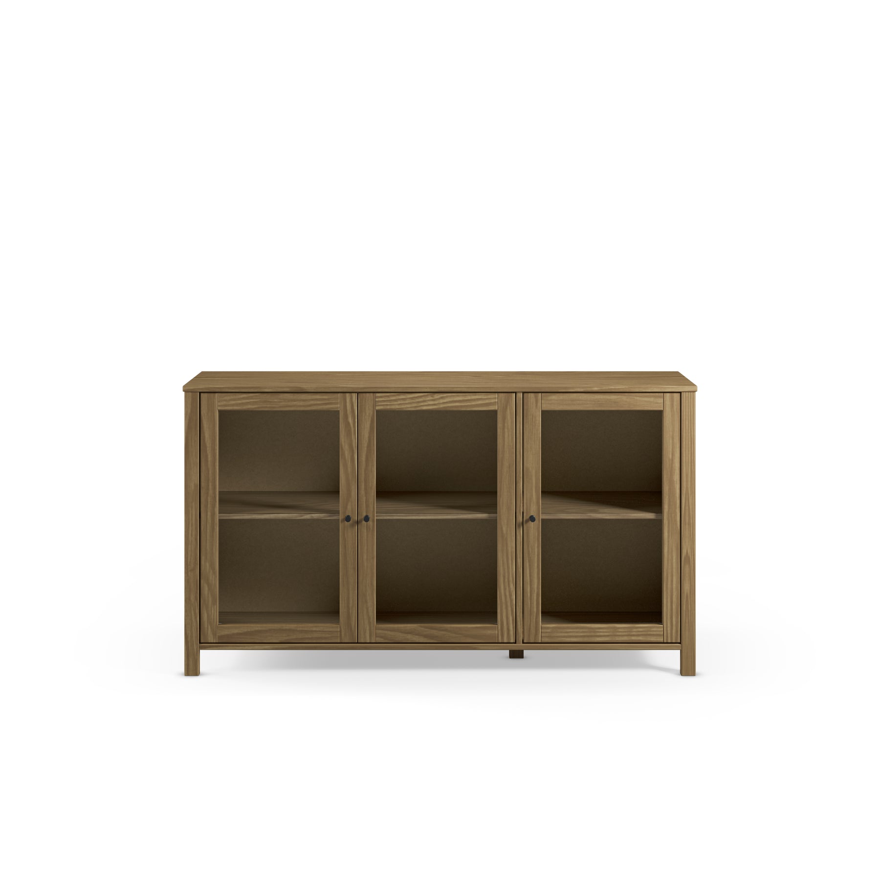 Madia 3 ante in legno di pino Herity 142x80 cm