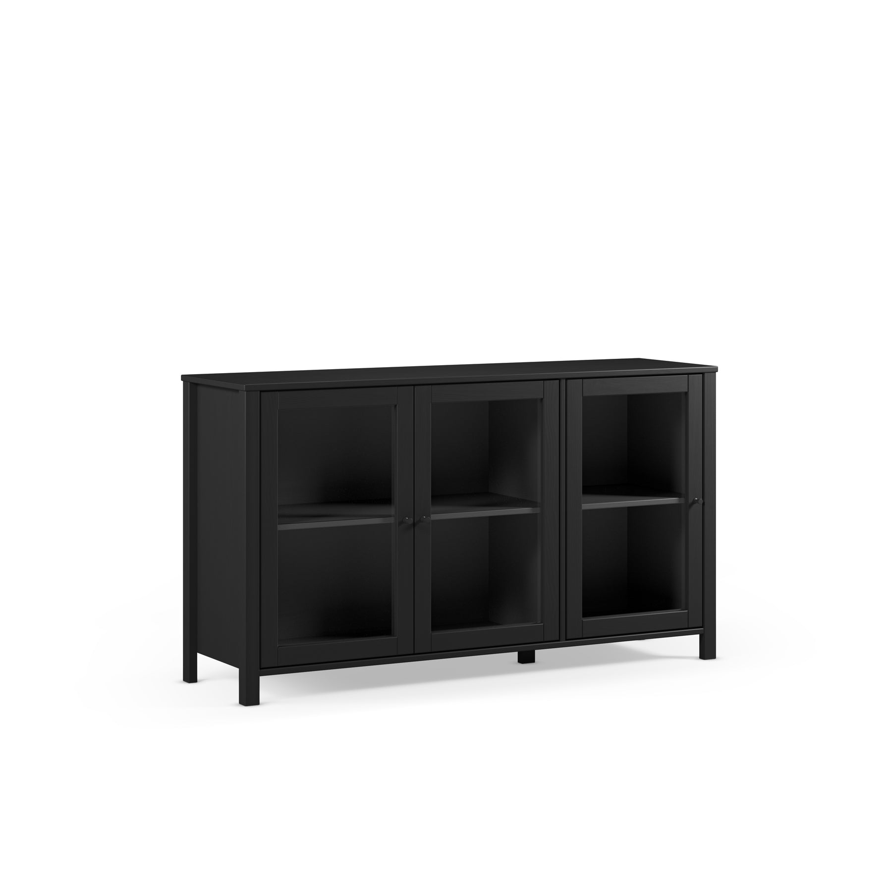 Madia 3 ante in legno di pino Herity 142x80 cm