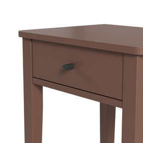 Comodino 1 cassetto in legno di pino Juno 36x46 cm