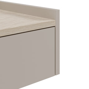 Comodino sospeso 1 cassetto Flint 36x46 cm