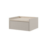 Comodino sospeso 1 cassetto Flint 36x46 cm