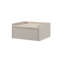 Comodino sospeso 1 cassetto Flint 36x46 cm