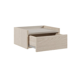 Comodino sospeso 1 cassetto Flint 36x46 cm