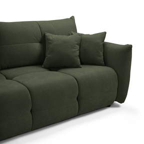 Divano letto in tessuto cinigliato Lisbona 245x110/144 cm