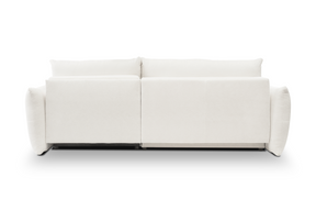 Divano letto angolare in tessuto cinigliato Dublino 257x111/177 cm