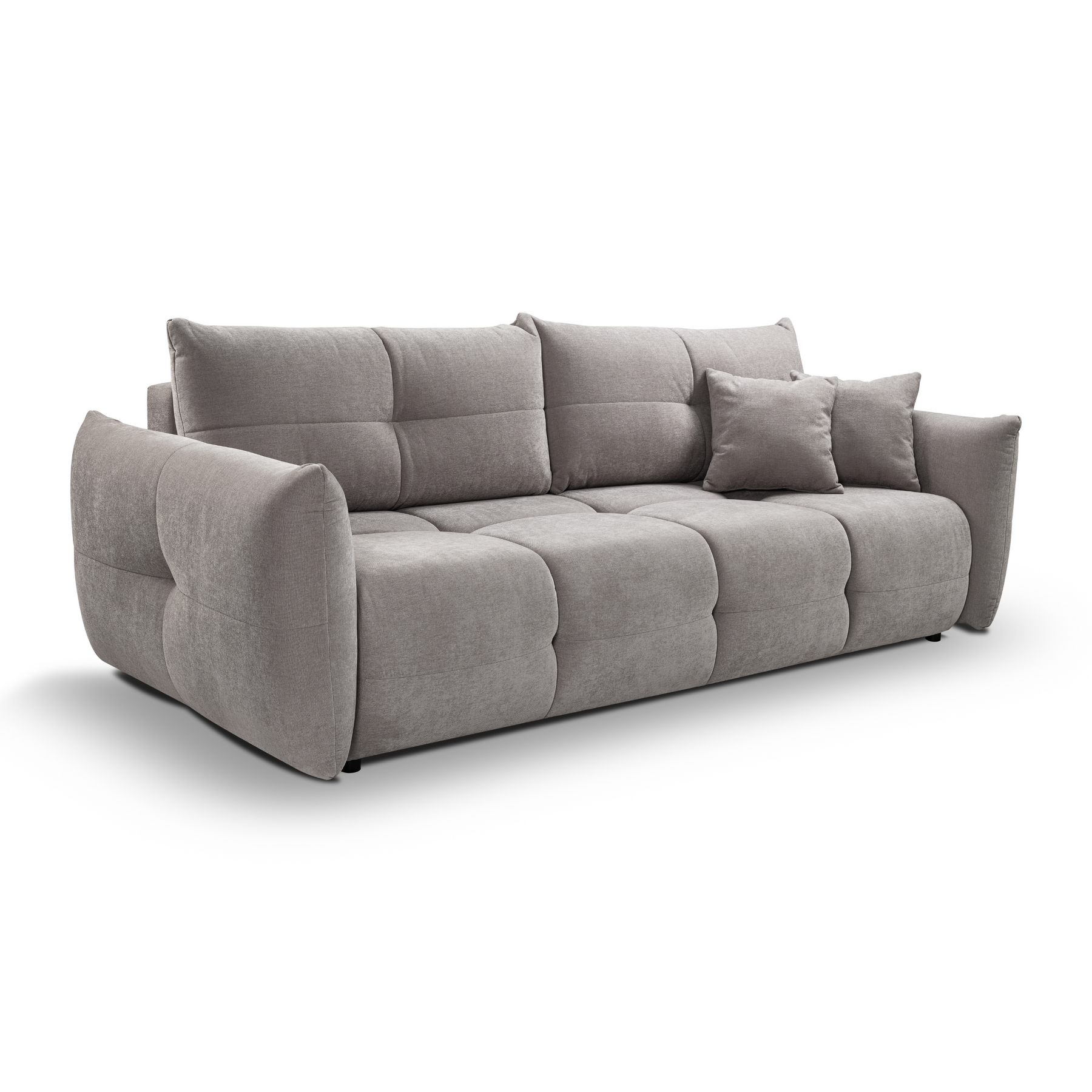 Divano letto in tessuto cinigliato Lisbona 245x110/144 cm