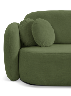 Divano letto angolare in tessuto cinigliato Madrid 248x174 cm
