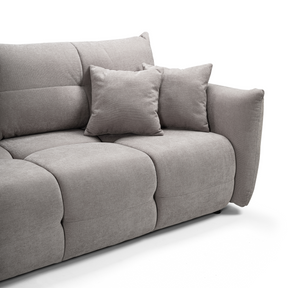 Divano letto in tessuto cinigliato Lisbona 245x110/144 cm
