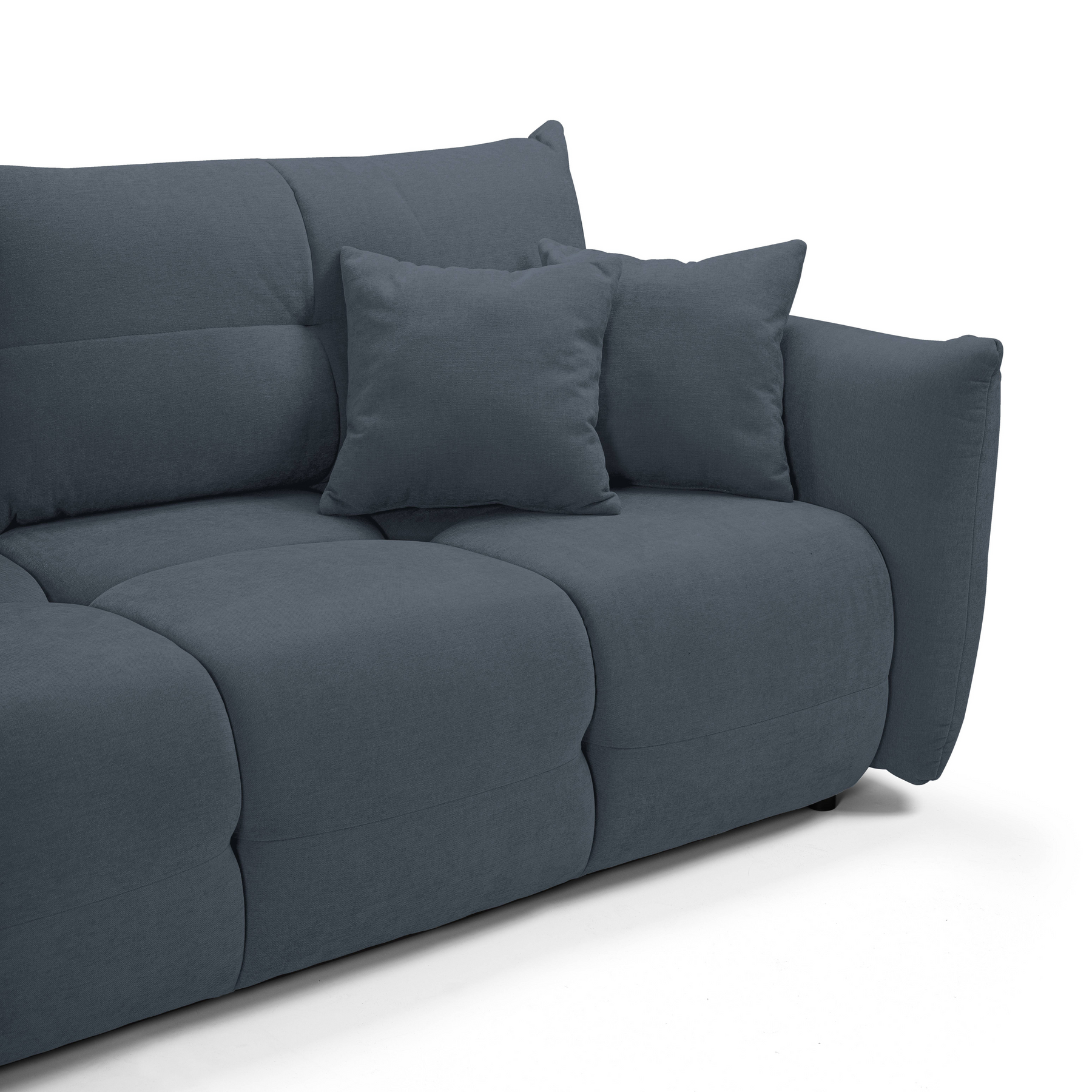 Divano letto in tessuto cinigliato Lisbona 245x110/144 cm