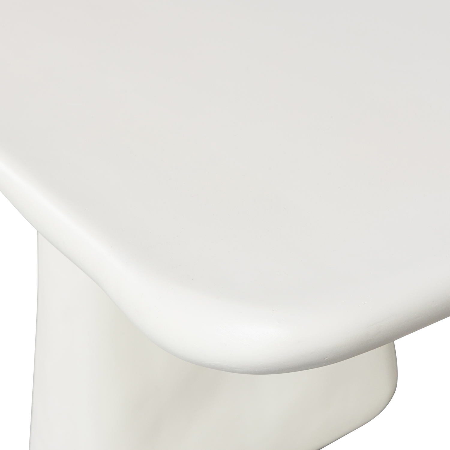 Panca da esterno in polimero naturale bianco opaco Sole 227x40 cm