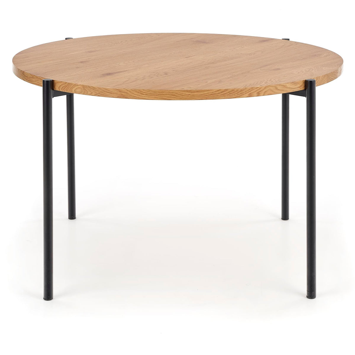 Tavolo rotondo per 4 persone rovere Virgo 120x76 cm