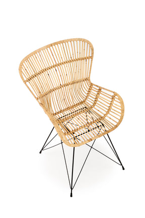 Sedia da esterno in rattan Lilia 61x45 cm