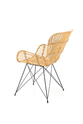 Sedia da esterno in rattan Lilia 61x45 cm