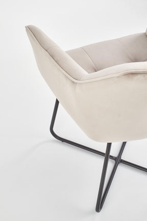 Sedia in acciaio Luma 60x81 cm