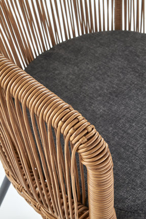 Set di 2 sedie da esterno in rattan sintetico Ria 55x43 cm