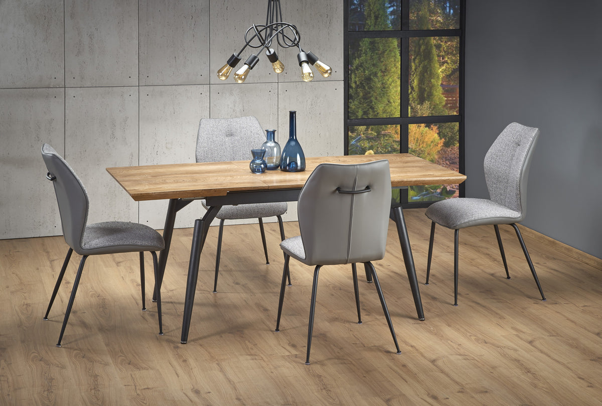 Tavolo allungabile per 6/8 persone rovere Faito 140/180x80 cm