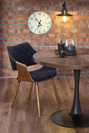 Tavolo rotondo per 4 persone rovere Orbis 100x75 cm