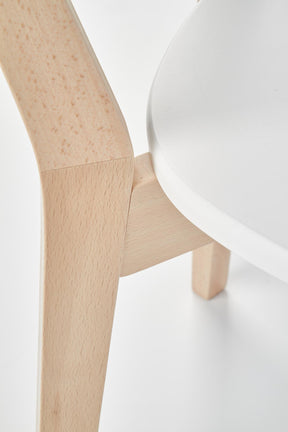Sedia in legno massello Amy 45x81 cm