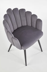 Sedia in acciaio Diva 65x50 cm