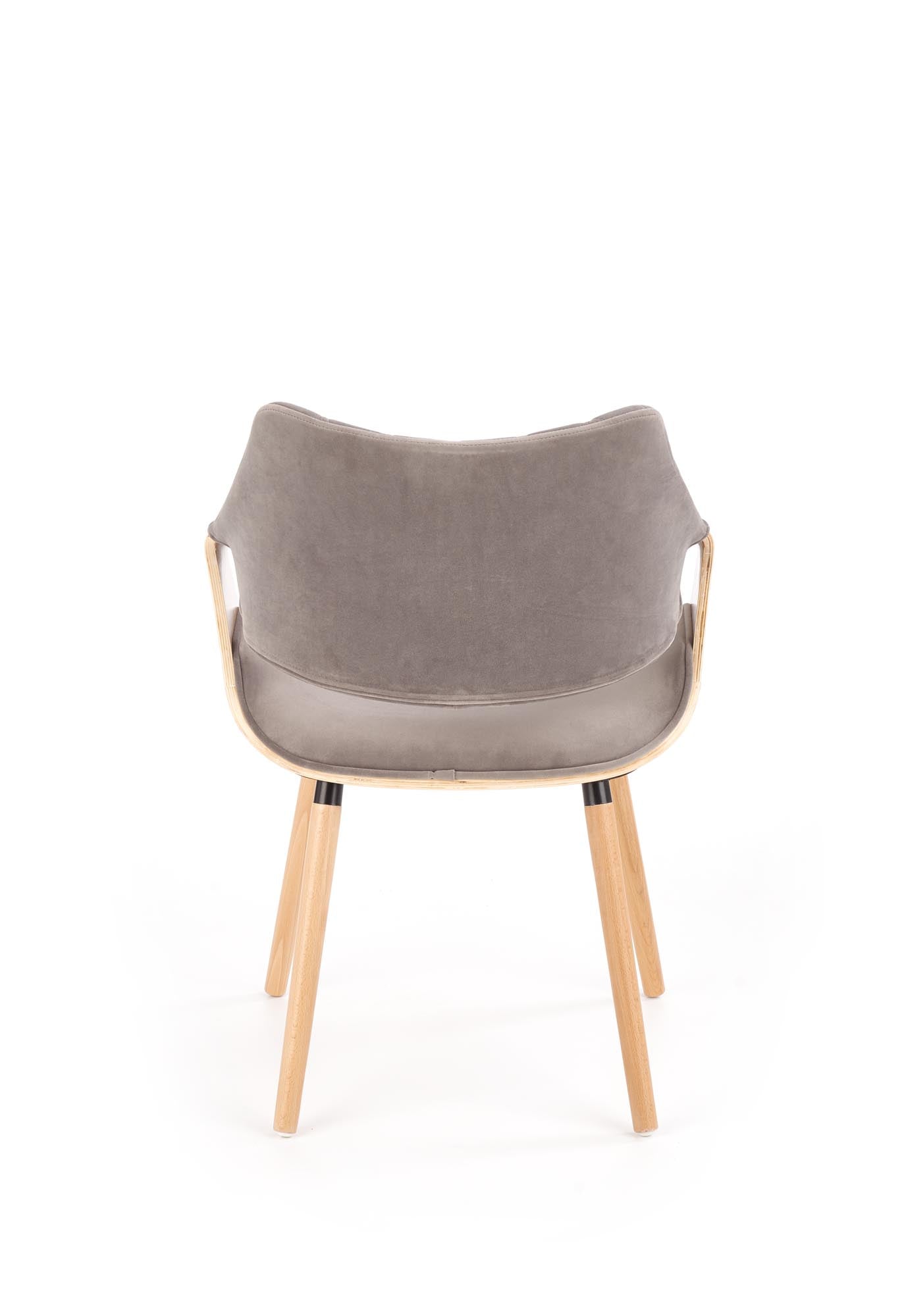 Sedia in legno/tessuto Camilla 56x77 cm
