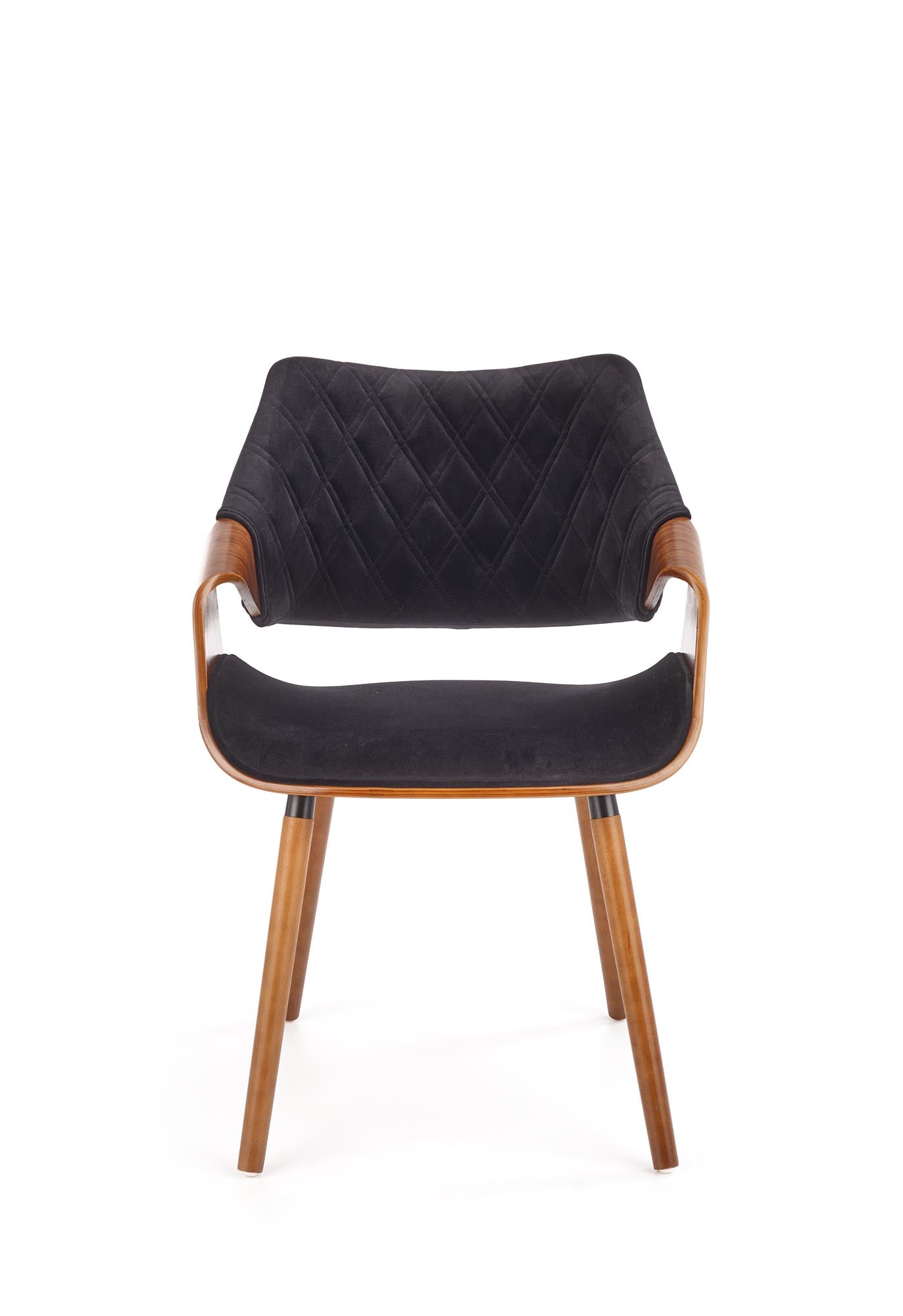 Sedia in legno/tessuto Camilla 56x77 cm