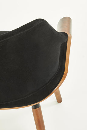 Sedia in legno/tessuto Camilla 56x77 cm