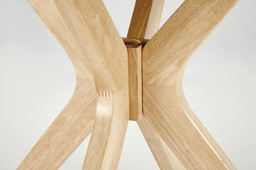 Tavolo rotondo per 4 persone rovere Sphera 120x77 cm