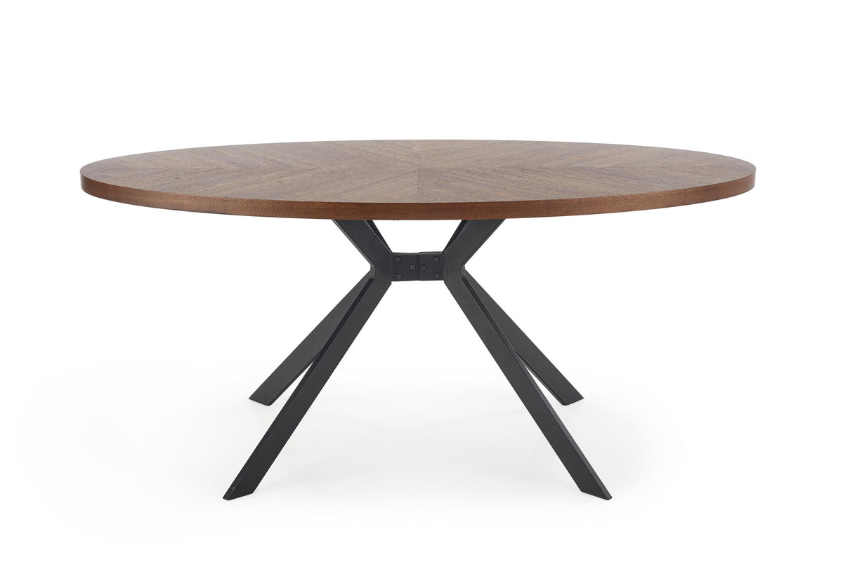 Tavolo rotondo per 4 persone rovere Zenith 170x76 cm