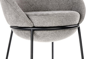 Sedia in acciaio Astra 61x49 cm