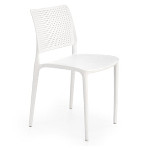 Set di 4 sedie da esterno in polipropilene Vela 45x47 cm